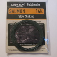  14 ft (4.3 m) polyleader salmon 24 lb (10.9 kg) slow sinking  Airflo